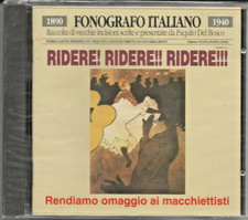 FONOGRAFO ITALIANO - RARO CD