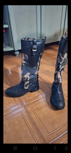 Stivali donna pelle e - in,