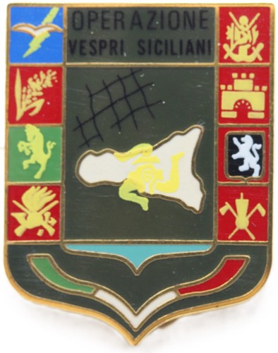 Distintivo operazione vespri - operazione,