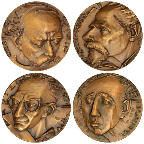 Medaglie quattro premi - medaglie, nobel
