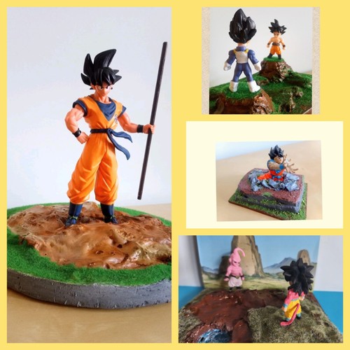 Diorama dragonball goku - dragonball, anime