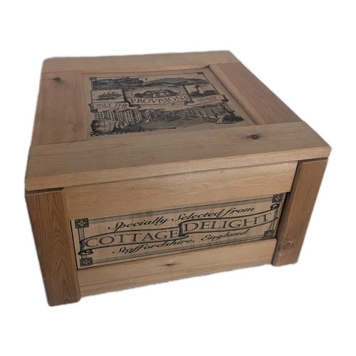 Scatola portaoggetti legno - scatola, in