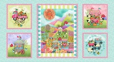 Country Fair, Aqua/Multi