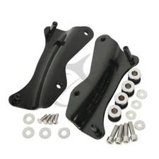 BLACK BACK RACK BRACKETS FOR