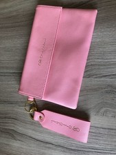 Chic Pochette borsa a mano Cruciani in ecopelle color rosa