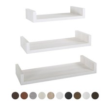 MENSOLE DA PARETE SET DI 3 PZ