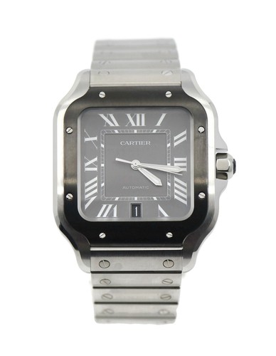 Cartier santos large stainless - cartier,