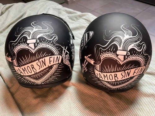Casco moto custom - casco,