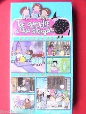 TRE GEMELLE E UNA STREGA Biancaneve Zanna Bianca VHS Videocassetta Peruzzo 2003