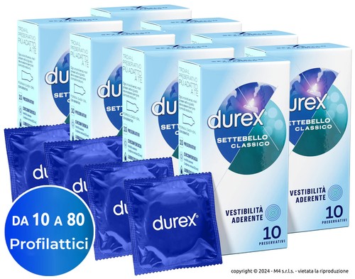 Preservativi durex settebello - preservativi,