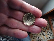 Moneta Da 20 Centesimi Rara Cervantes España 1999. Usata