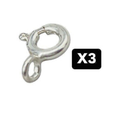 3 Pz. Chiusura per bracciali e