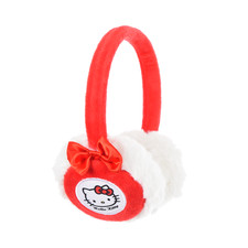 PARAORECCHIE HELLO KITTY CUFFIA REGOLABILE ACCESSORI INVERNALI PER BAMBINI ROSSO