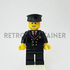 LEGO Minifigures - 1x air044 - Pilot - Airport Omino Minifig Vintage Set 3182