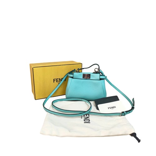 Fendi peekaboo mini leather - mini,