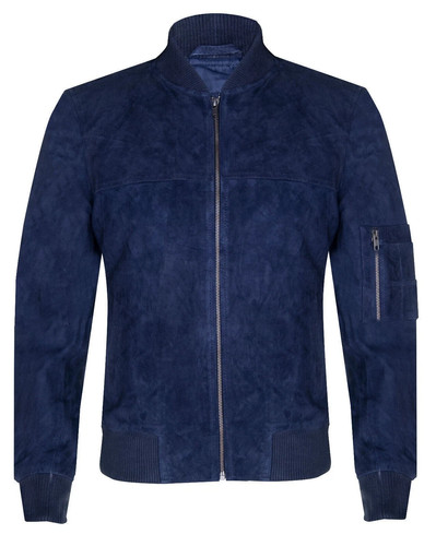 Giubbotto uomo blu - blu, flight