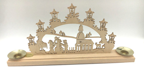 Scatola portacandele legno - scatola,