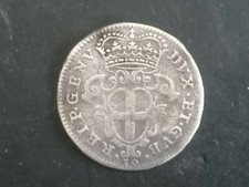 MONETA ANTICA GENOVA 10 SOLDI