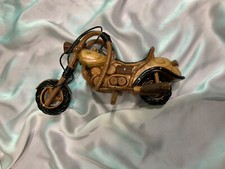 Figurina moto Harley in vimini