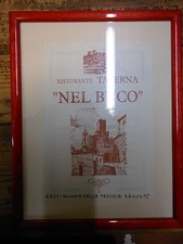 Ristorante Taverna "Nel Buco" Castiglione della Pescaia  cm. 29x23 Re-2 ^