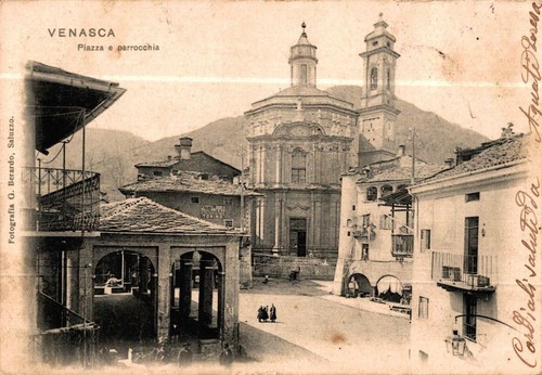 Cuneo venasca piazza - venasca,