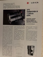 #A0371 - Leica Apo Summicron M