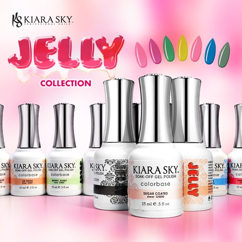 Kiara sky gel polish jelly - sky,