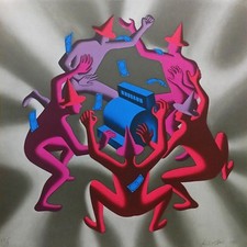 MARK KOSTABI "CASH DANCE" 1990