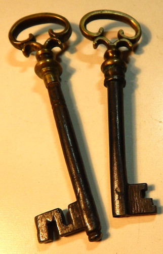 Rara coppia chiavi - rara, fusto