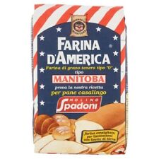 Molino Spadoni Farina d'America Farina di grano tenero tipo "0" tipo Manito  1kg