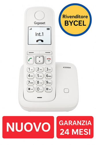 Gigaset as690 bianco cordless - gigaset,