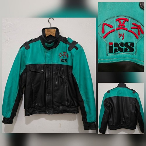 Giacca pelle moto uomo ixs - pelle,