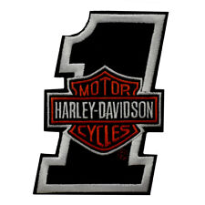 Harley Davidson Patch #1 Bar & Shield Toppa Badge Distintivo Emblema Cappotto Bici