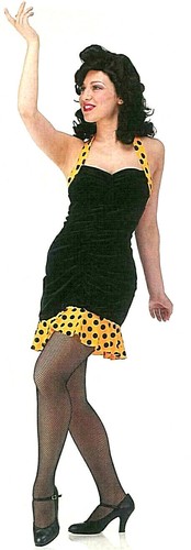 Costume vestito danza cha cha