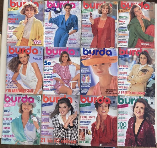 Riviste burda dall 1980 - riviste, dall’1980