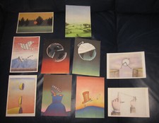 10 cartoline Nuovelles Images Magritte Folon Topor Lalanne  Michel Granger