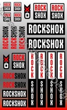 Rock Shox Fork Bicicletta Shock Adesivo Foglio 22 Sticker Set Bici Laminato 37