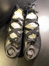 Decolte Trippen Schnecke nere taglia 40 personalizzate con nastri indossate due volte