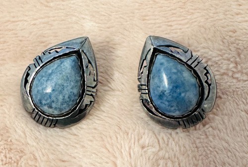 Orecchini bruce legno navajo - orecchini,