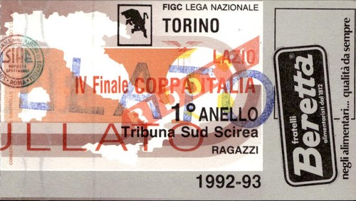 Biglietto stadio torino - torino, lazio