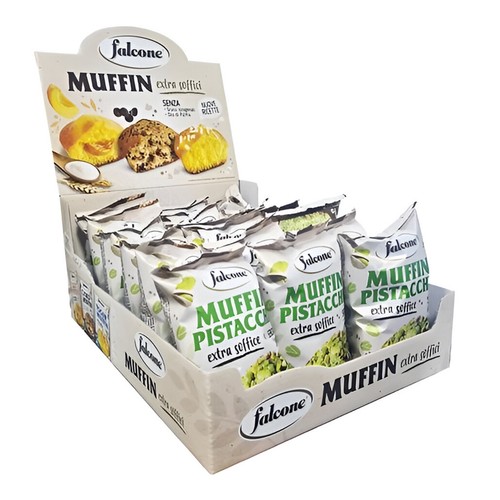 Falcone muffin pistacchio - muffin, al