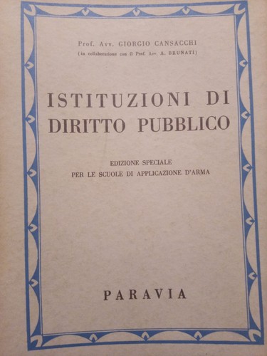 Istituzioni diritto - istituzioni, di