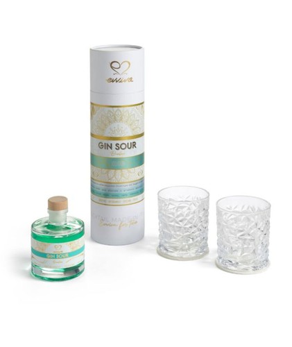 Set bottiglia bicchieri - bottiglia, e