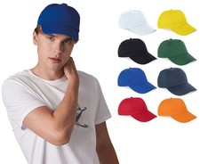 CAPPELLO DA UOMO BASEBALL CON VISIERA 100% COTONE CAPPELLINO DONNA BERRETTO 