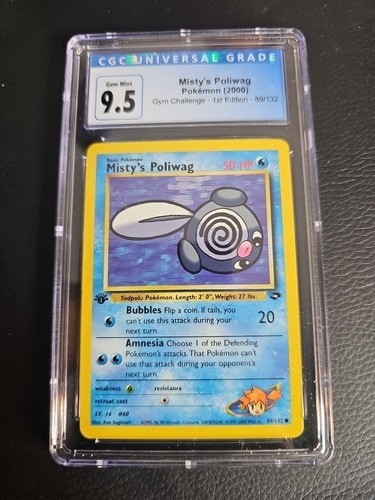 Misty poliwag 132 - poliwag, gym