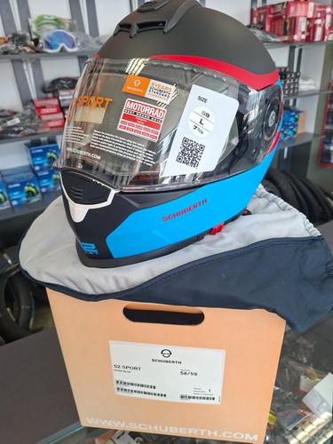 Schuberth sport rush blue - s2,