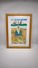 89273-4 Quadro stampa firmato