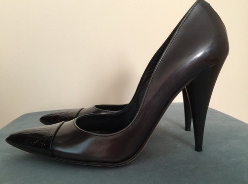 Scarpe decolte cinti nere - scarpe,
