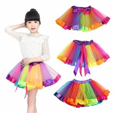 Rainbow Skirts Girl Summer