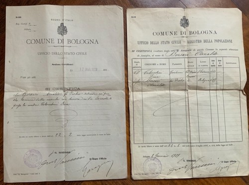 1919 certificati stato - -, 2